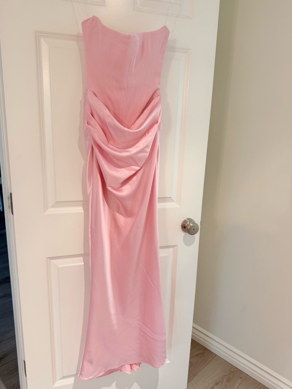 HOUSE OF CB 'Persephone' Rose Strapless Corset Maxi/Size XS/ Cup A-C NWOT